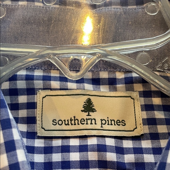 Classic Blue checkered shirt - Picture 2 of 6